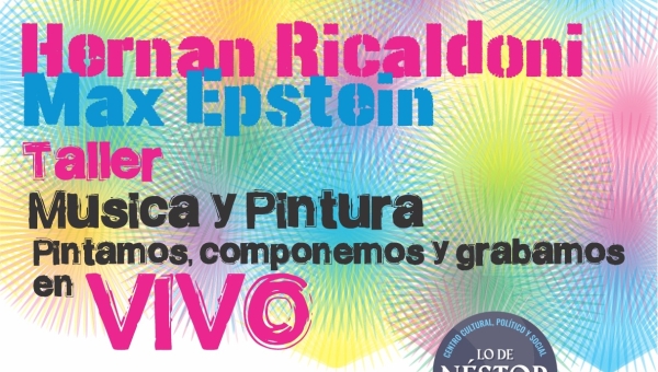 Charlas, deporte, música y arte en "Lo de Néstor"